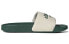 Фото #3 товара Шлепанцы спортивные Adidas Adilette Shower Slides для мужчин - бело-зеленые