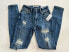 Pacsun Womens Jeans Blue Distressed High Rise Skinny Jegging Stretch Size 22, 24