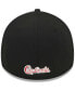 Men's Black St. Louis Cardinals Logo 39THIRTY Flex Hat