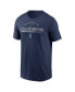 Men's Navy Seattle Mariners Team Engineered Performance T-shirt