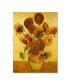 Vincent Van Gogh 'Vase with Sunflowers' Canvas Art - 32" x 26"