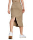 ფოტო #2 პროდუქტის Women's Classics Ribbed Midi Skirt