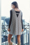 Фото #2 товара Платье с клетчатым принтом ZARA Check Pinafore