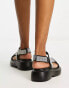 Public Desire Sierra embellished chunky sandals in black