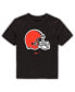 ფოტო #1 პროდუქტის Toddler Boys and Girls Brown Cleveland Browns Logo T-shirt