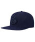 Men's Navy Denver Nuggets Triple Tonal Snapback Hat