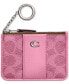 ფოტო #4 პროდუქტის Signature Coated Canvas Skinny Mini ID Wallet