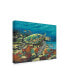 Фото #2 товара Carolee Vitaletti Deep Sea Swimming II Canvas Art - 37" x 49"