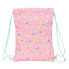 Backpack with Strings Peppa Pig Ice cream Pink Mint 26 x 34 x 1 cm