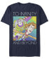 Фото #1 товара Men's Infinity Short Sleeve Crew T-shirt