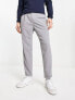 Фото #1 товара New Look double pleat front trousers in grey