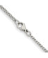 Stainless Steel Round Curb Chain Necklace