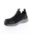 Фото #7 товара Skechers Cicades-Korbyn Composite Toe 200153 Mens Black Athletic Work Shoes