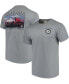 Фото #2 товара Men's Gray Alabama Crimson Tide Comfort Colors Campus Scenery T-shirt
