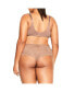 Plus Size Glam Brazilian Brief