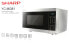 Фото #1 товара Sharp YC-MG81E-S 28 Liter 900 W Kombi-Mikrowelle silber