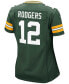 Women's Aaron Rodgers Green Bay Packers Game Jersey