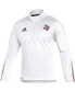 Куртка adidas для мужчин White Texas A M Aggies 2021 с молнией на четверть Белый, XL - фото #3