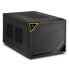 Фото #4 товара Sharkoon SHARK ZONE C10 - PC - Black - Yellow - Mini-ITX - Metal - Gaming - 15 cm