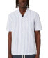ფოტო #1 პროდუქტის Men's Short Sleeve Seersucker Button-Front Shirt