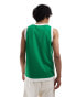 adidas Originals Mockeyelet vest in green