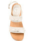 ფოტო #4 პროდუქტის Women's Tia Bow Detail Platform Sandals