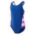 Фото #2 товара Плавательный костюм AquaWave Binita Junior 85% полиэстер, 15% эластан, 80% нейлон, 20% эластан, подкладка 100% полиэстер.