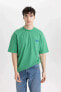 Erkek Yeşil Tişört - C2136ax/gn745