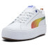 Фото #2 товара Puma Kaia 2.0 Love Lace Up Womens White Sneakers Casual Shoes 39959901