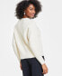 Фото #2 товара Women's Dolman-Sleeve Crewneck Sweater, Created for Macy's