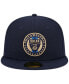 Фото #3 товара Men's Navy Philadelphia Union Patch 59Fifty Fitted Hat