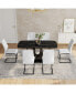 Фото #9 товара Стулья для кухни Simplie Fun, набор столов и стульев, минималистический дизайн
