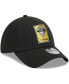 Фото #4 товара Men's Black Pittsburgh Pirates Logo 39THIRTY Flex Hat