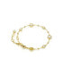 Фото #2 товара Round Cut, White, Gold-Tone Imber Bracelet