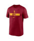 Фото #3 товара Men's Cardinal USC Trojans 2024 Sideline Legend Performance T-Shirt