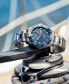 ფოტო #3 პროდუქტის Men's Swiss Automatic Ocean Star Stainless Steel Bracelet Watch 43mm