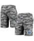 Фото #1 товара Men's Charcoal, Gray Penn State Nittany Lions Camo Backup Terry Jam Lounge Shorts