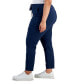 Trendy Plus Size Skinny-Leg Drawstring Cargo Pants