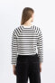 Фото #5 товара Футболка Defacto Coool Striped Loose Fit