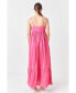 Фото #3 товара Women's Babydoll Maxi Dress