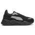 Фото #1 товара Puma Lqs X RsX Lace Up Womens Black Sneakers Casual Shoes 38704801