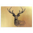 Bild Gold Hirsch Natur Tier Geometrisch