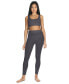 Фото #2 товара Women's Seamless Ribbed Leggings with Wide Waistband