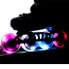 Колесики Spotlight LED KRF 64 MM Розовый