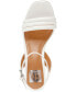 Фото #4 товара Women's Fleck Two-Piece Ankle-Strap City Sandals