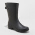 Фото #1 товара Women's Vicki Mid Calf Rain Boots - A New Day Black 5