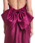 Badgley Mischka Bow Back Gown Women's