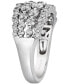 ფოტო #4 პროდუქტის Vanilla Diamond Openwork Multirow Ring (1-1/4 ct. t.w.) in Platinum