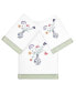 Фото #1 товара Textiles Turkish Cotton Stella Embellished Fingertip Towel Set, 2 Piece