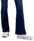 Фото #5 товара Juniors' High-Rise Belted Flare-Leg Jeans